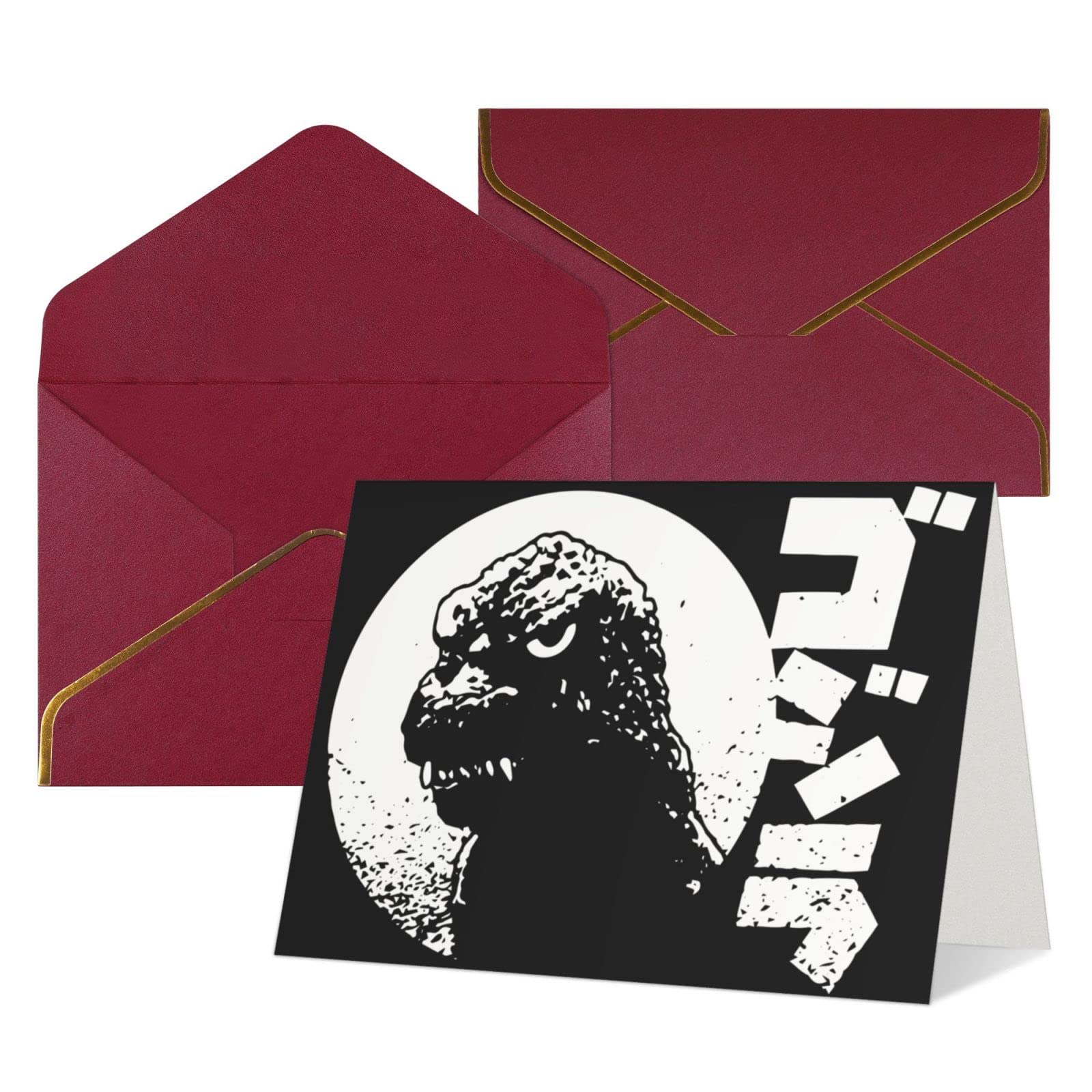 Amazon | ゴジラ 怪獣王 グリーティングカード おしゃれ メッセージ